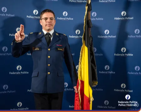 Eric Snoeck legt de eed af als commissaris-generaal van de Federale Politie 