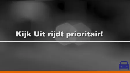 Kijk uit voor prioritaire voertuigen!