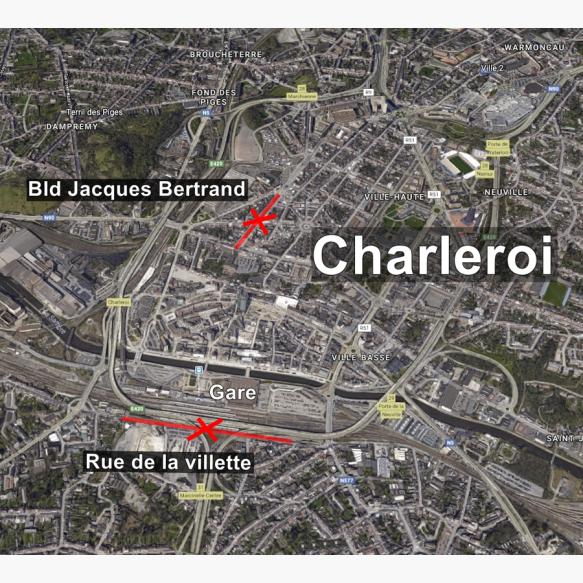 Recherche victimes de viols commis à Charleroi