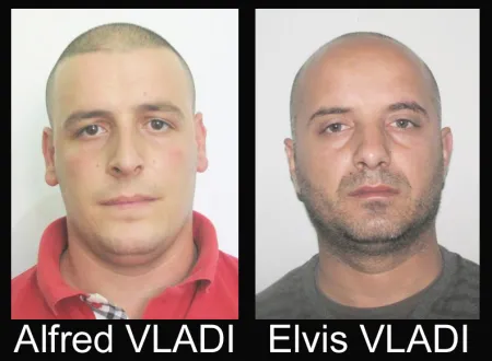 Alfred VLADI et Elvis VLADI recherchés