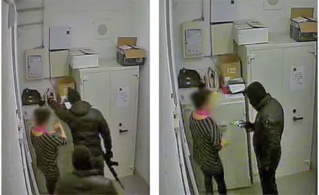 Vol avec violences  à  Jumet