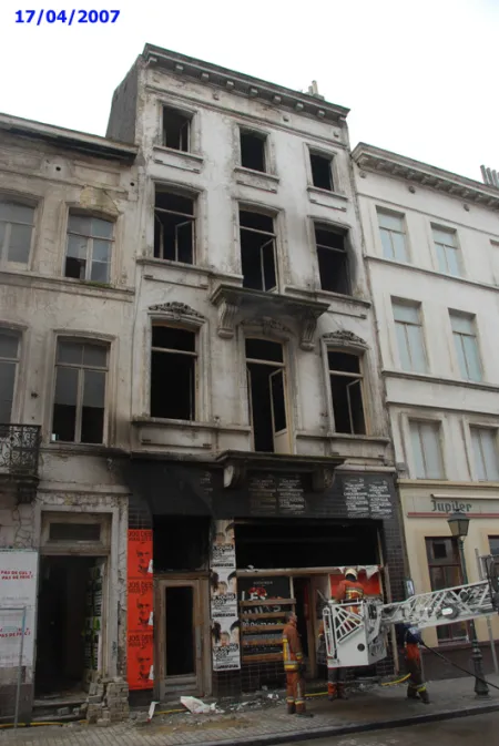 Appel à témoin d'un incendie à Saint Gilles