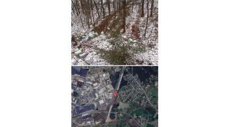 Découverte de déchets de drogue clandestins